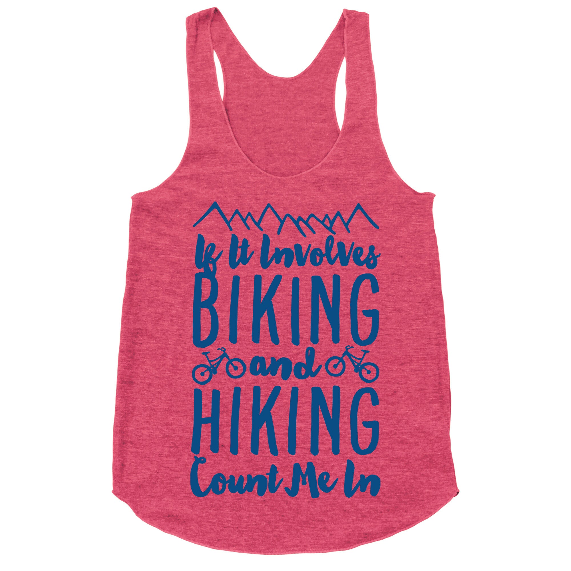 Biking and Hiking Racerback Tank